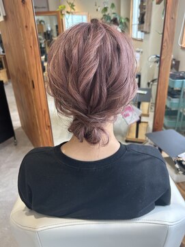 ウニコ(unico) ふんわりシニヨン