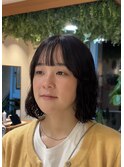 毎朝が楽になるボブパーマ