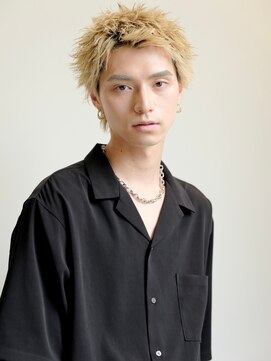 エムスラッシュ 横浜元町店(M.SLASH) スパイキーショート/短髪/ハイトーン/フェザーショート/元町
