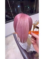 トゥルース 獨協大学前店(Hair&Make TRUTH) ピンクボブ