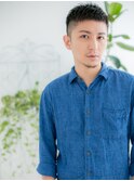 【浅草美容院HANARE】黒髪☆ツーブロック刈り上げショートb