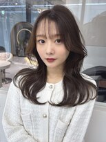 ロンドメリア 天神大名店(Lond Melia)&nbsp;イメチェンヘアスタイル美髪のススメワイドバングブルーブラック