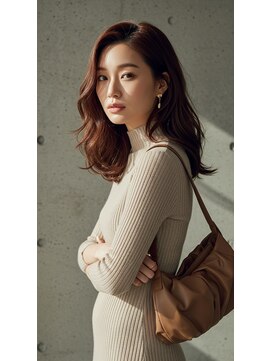 フルショウ 苦楽園店(FURUSHO) 大人の色気漂うレイヤーセミロング