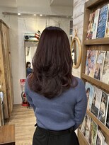 コトナ ヘアアンドリラックス 草加店(kotona Hair & relax) 暖色系カラー×ロングレイヤー