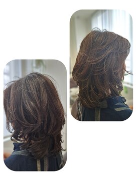 ユーフォルムギンザ(y-Forme Ginza) パーマエステ♪デジタルパーマふんわり編