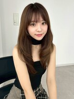 ユーフォリア 新宿店(Euphoria)&nbsp;冬カラー抜け感ブリーチなしオリーブベージュ