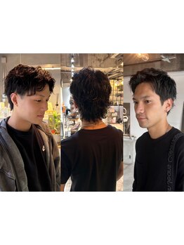 ナチュラルメンズスタイルなら《charme by sarah》にお任せください!扱いやすくセットも簡単なスタイルに☆