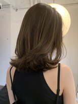 ライン(LINE)&nbsp;レイヤーカット/ミルクティーベージュ