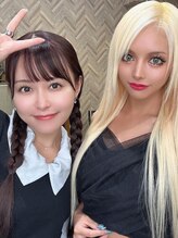 【ホワイト系スタイル】伸ばすのが難しいブリーチをした髪でもロングにできるのが嬉しい★