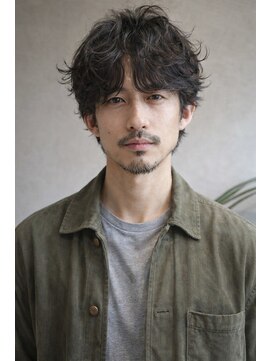 キュー(Cue_) 《30代.40代男性へ。大人のメンズパーマ》シャドウパーマ