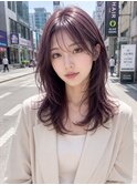 韓国風レイヤースタイル