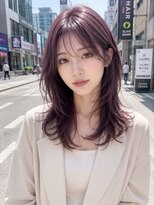 ヘアレスキュー クルアルガ&nbsp;韓国風レイヤースタイル