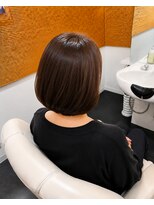ビーアップヘアー(be:up hair) 白髪染めでも柔らかい艶カラー