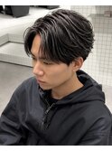 毛流れセンターパート