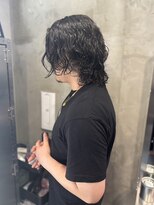 クロム(CHROM)&nbsp;黒髪サーフカール