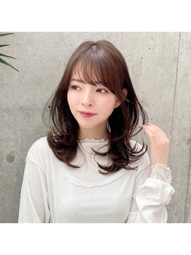 ザザ シンジュク(ZA/ZA shinjuku) 大人くびれミディ/イノアカラーでツヤツヤに