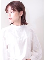 リメル 奥沢自由が丘店(Remel)&nbsp;ミディアムレイヤー/顔周りレイヤー/韓国風/ワンカール/自由が丘