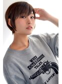 【trecolori】ミニマムな小顔フレンチショート