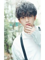 リップス 原宿(LIPPS)&nbsp;マッシュ ツーブロック 無造作ショート ネープレス ビジカジ