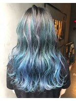 ジーナ(XENA)&nbsp;水色ベースユニコーン