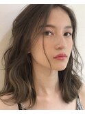 【GOOD DAY HAIR】《ふんわりミディ×グレージュ》　　　 下北沢
