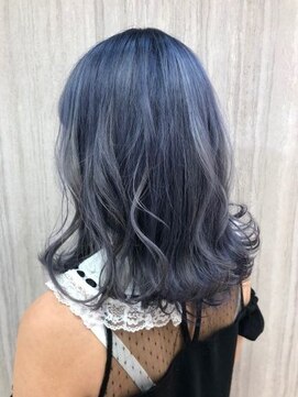 ヘアサロンエム 渋谷店(HAIR SALON M) 外ハネボブ/アッシュブラウン/ネオウルフ/デザインカラー