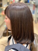ヘアーキャラット(HAIR carat) ミディアムワンレングス