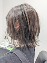 ジエクト 本店(The Ect)&nbsp;外ハネボブ×ベージュカラー×デザインカラー