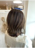 大人女性のグラベージュ