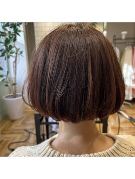 アルマヘアー(Alma hair by murasaki) ◎ミニボブのほんのりラベンダーカラー◎