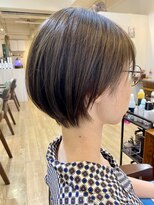 ギフト ヘアー サロン(gift hair salon) 丸みを魅せるショートボブ