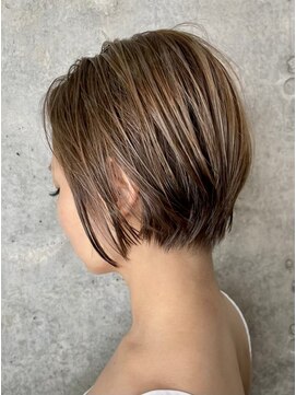 ユアーズヘア 日吉店(youres hair) 小顔ショート　マッシュショート　フォルムショート　前下がり