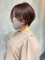 アイティー バイ アルバム 中野店(IT by ALBUM)&nbsp;エアリーショート_外ハネボブセクションカラー_ba388241