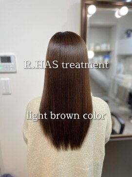 アールサロンギンザ(Rr SALON GINZA) R.HAS髪質改善treatment×color