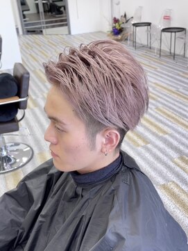 アフューズバイストゥー(Vfuse by StueW) メンズ/ピンクベージュ[倉敷][岡山]