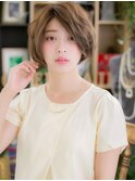 レトロガーリーアッシュオリーブミニボブc5川口20代30代40代
