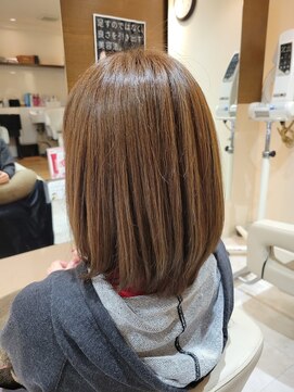 ジール プラス 西明石駅前店(zeal plus) ☆大人かわいいミルクティーカラー