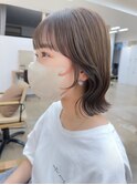 20代30代40代丸みショートボブマッシュ前下がりレイヤー
