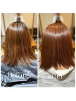 アレッタ 大森町(aletta)&nbsp;カット+カラー+蓄積型髪質改善