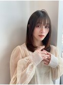 前髪/レイヤーロング/オータムブラウン[流山おおたかの森駅]