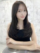 シーシンジュク 新宿南口(Sea shinjuku)&nbsp;韓国風前髪×レイヤーカット【新宿/前髪/レイヤーカット】