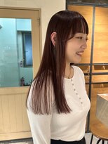 キーン 立川店(keen)&nbsp;[keen×田中]ブリーチなしボルドーカラー