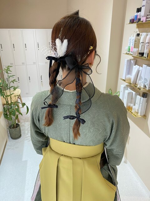 【cocoro担当】milk tea brown × hair arrange