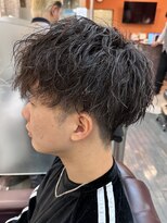 銀座マツナガ 浅草店&nbsp;人気ツイストスパイラルパーマ/マッシュ/アップバング爽やか