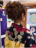 浴衣着付けヘアセット
