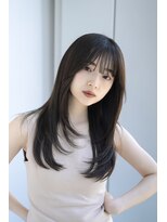 エインアンリー 明治神宮前(AIN.ANLY.)&nbsp;レイヤーカット/顔まわりレイヤー/顔まわりカット/前髪カット