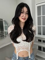 イミュ(IMMU)&nbsp;韓国レイヤー波巻きスタイル