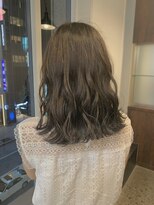 ウィステリア 銀座(WISTERIA)&nbsp;【WISTERIA】切りっぱなしロブ外ハネロブグレージュブルージュ