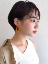 セイドット オモテサンドウ(Say. omotesando)&nbsp;say.黒髪ボブルフネビージュ小顔ワンレンぱっつん前髪暗髪秋冬