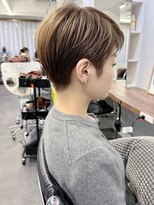 オウル(Owll)&nbsp;【Owll】石田学史くすみベージュ20代30代40代刈り上げショート